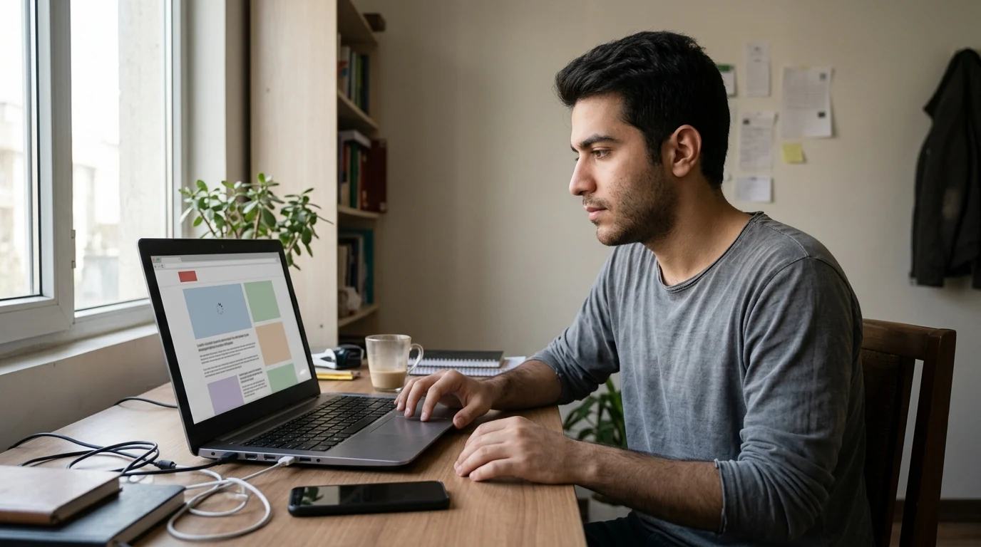 سبک‌سازی سایت برای اینترنت کند و شرایط اختلال