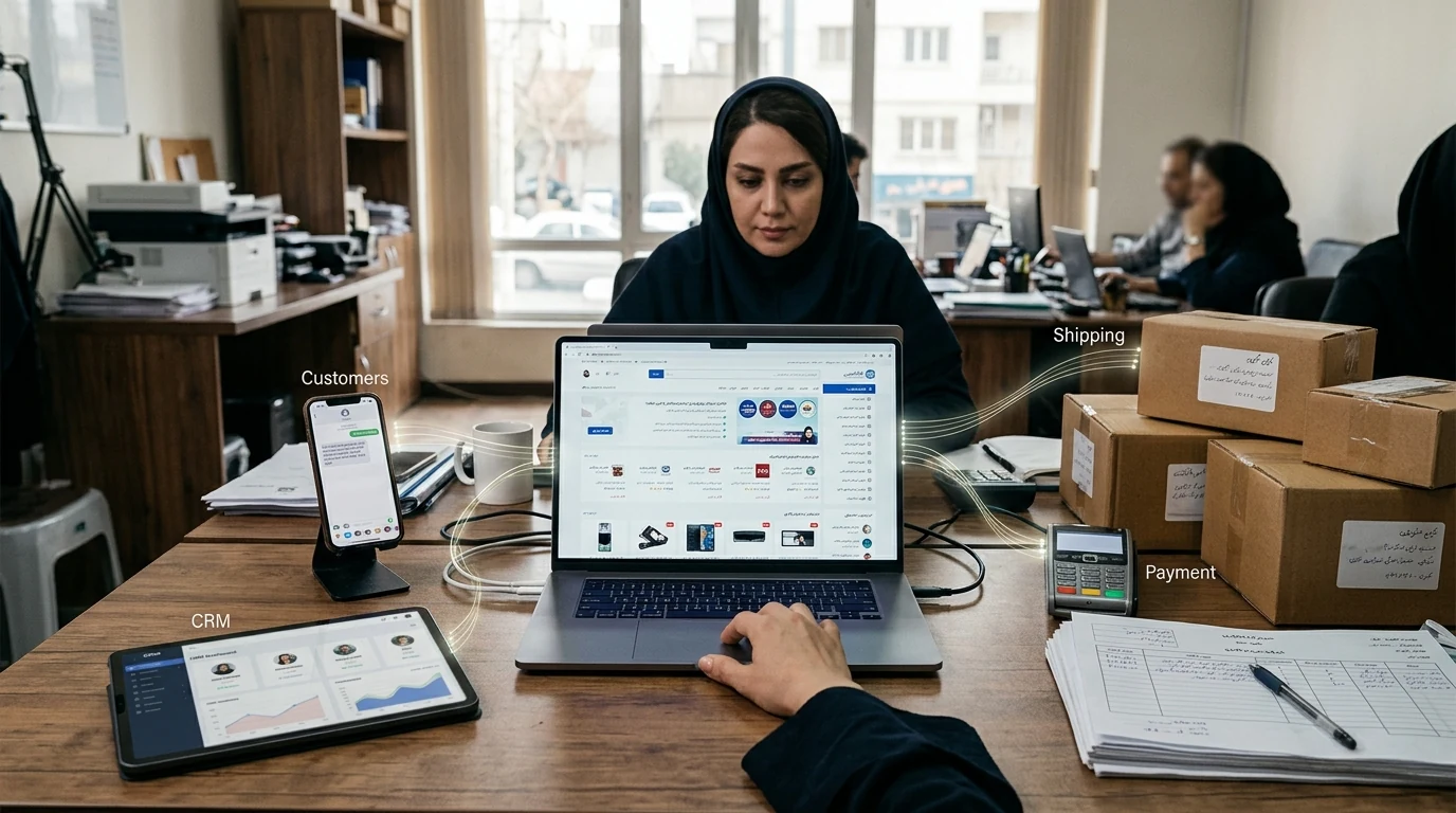 یکپارچه‌سازی API؛ اتصال سایت به عملیات