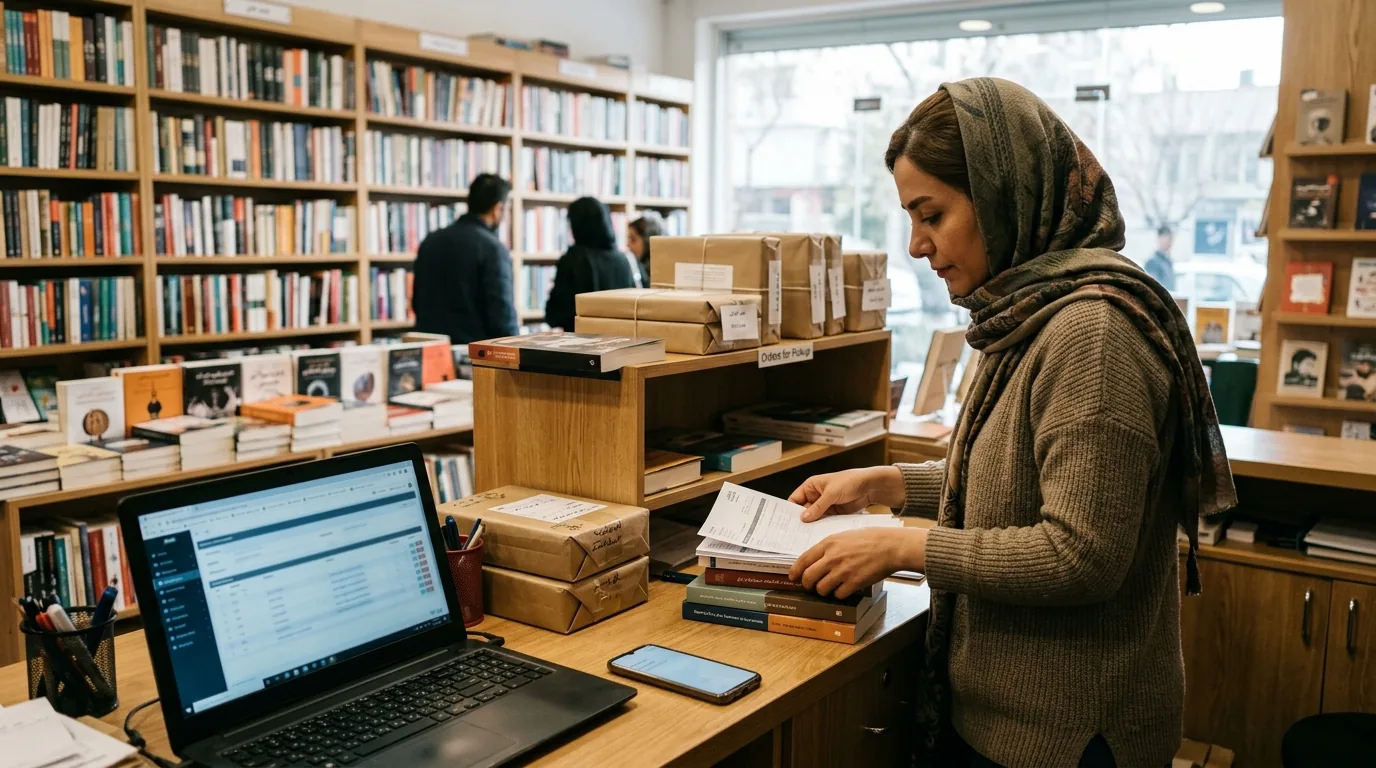 پیگیری سفارش کتاب؛ pickup، موجودی و pre-order