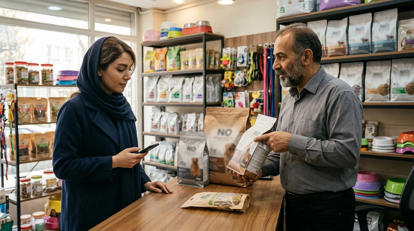 پیگیری سفارش پت‌شاپ؛ برند، وزن و مشاوره