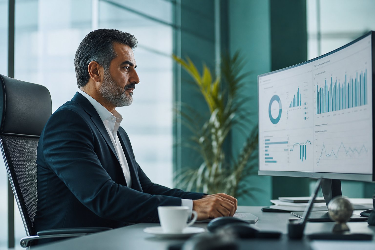 داشبورد مدیریتی برای تصمیم‌گیری